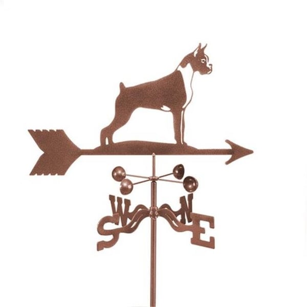 Ez Vane EZ Vane EZ1403-PT Dog Boxer Weathervane with Post Mount EZ1403-PT - main